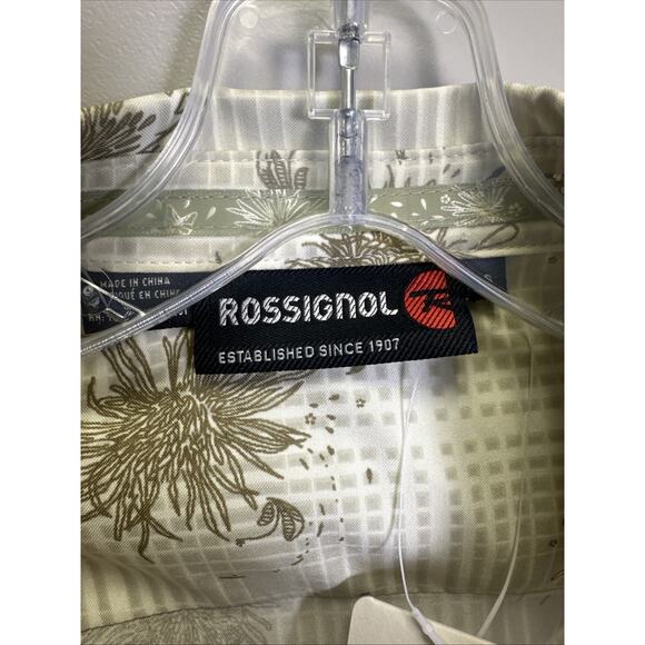 Rossignol Button Down Polo Shirt Men's Size S Lycian Outdoor Hiking Biking NWT - Picture 3 of 9